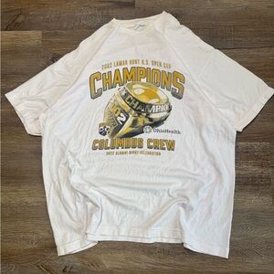 2002 Lamar Cup Champions Columbus Crew T shirt